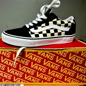 Vans  checkered black